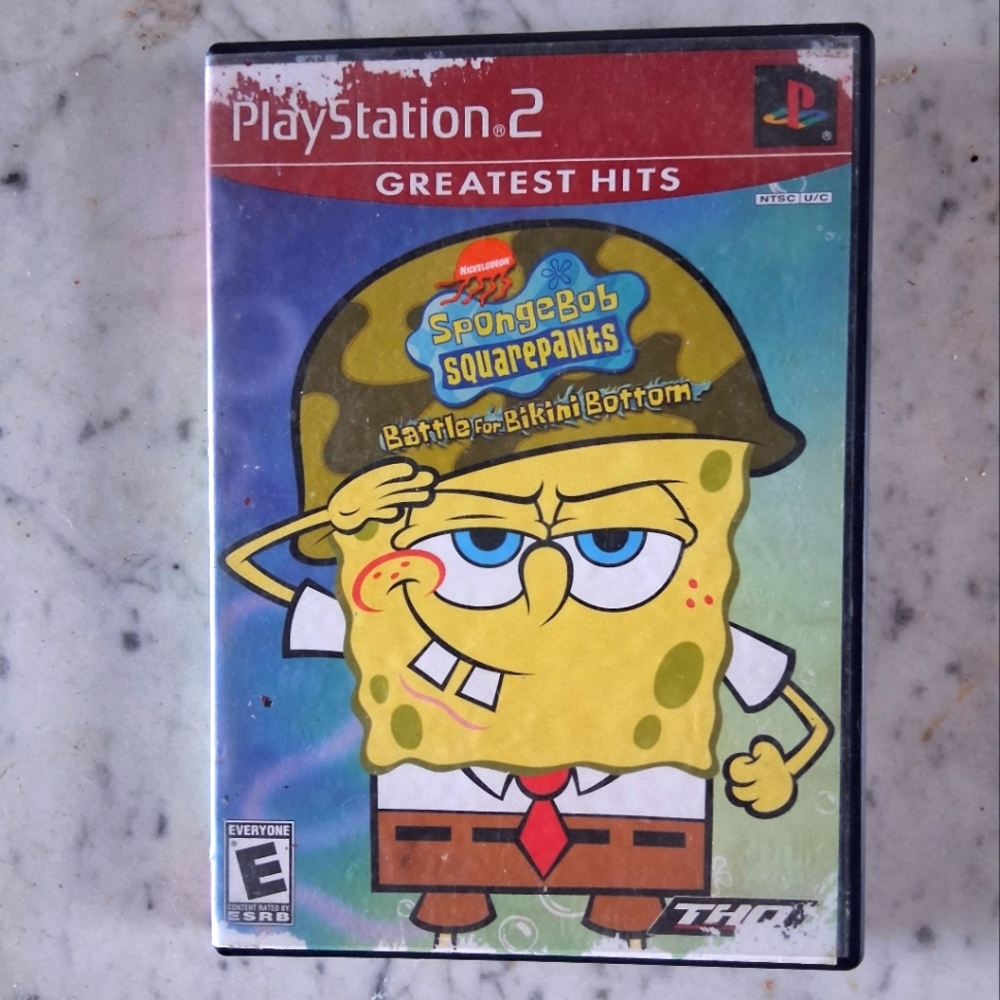SpongeBob SquarePants: Battle for Bikini Bottom (PS2) -Greatest Hits